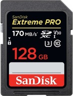SanDisk Extreme PRO SDXC 128 GB (170 MB/s)