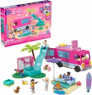 Barbie Mega Bloks Set Dream Camper Set 580 dielikov HPN80 Barbie Mega Bloks Set Dream Camper Set 580 dielikov HPN80