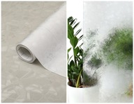 Statická dekoratívna matná PVC okenná dyha