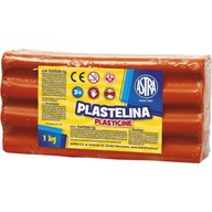 Plastelína Astra 1 kg červená 303111006 ASTRA