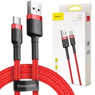 Kábel Baseus Cafule, USB-A - USB-C 2A, 3m, QC3.0 Kábel Baseus Cafule, USB-A - USB-C 2A, 3m, QC3.0