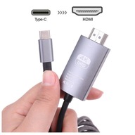 USB-C TO HDMI 4K UHD ADAPTÉROVÝ KÁBEL 200CM MHL