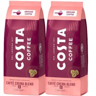 Costa Coffee Caffe Crema Blend mletá káva 2x200g Costa Coffee Caffe Crema Blend mletá káva 2x200g
