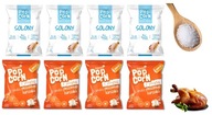 Popcorn 2 príchute solené pečené kura Pękatek mix 8x 90g snack