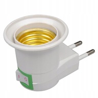 ADAPTÉR ADAPTÉR 230V E27 NA SPÍNAČ ŽIAROV ADAPTÉR ADAPTÉR 230V E27 NA SPÍNAČ ŽIAROV
