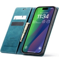 Peňaženka Zaps Solid Flip Leather Case pre iPhone 15 Pro Max