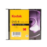 KODAK DVD-R 4,7 GB 16x TENKÉ VYSOKÁ KVALITA
