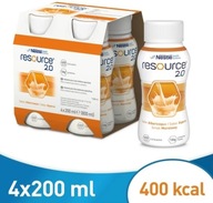 NESTLE RESOURCE 2.0 s príchuťou marhule 4x200ml NESTLE RESOURCE 2.0 s príchuťou marhule 4x200ml
