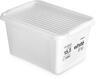 KRABIČKA S viečkom, BIELA 15,5L KRABIČKA S viečkom, BIELA 15,5L