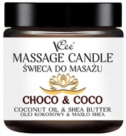 Masážna sviečka VCee Čoko a masážna sviečka Coco