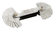 Hrebeň BAHCO metrický Whitworth Thread Gauge Comb
