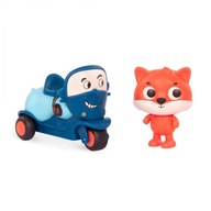 B.toys Mäkký senzorický MOTOCYKEL so SPOLUJAZDOM