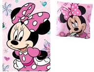 MINNIE MICKEY MOUSE Vankúš Deka fleecová deka Detská deka do škôlky MINNIE MICKEY MOUSE Vankúš Deka fleecová deka Detská deka do škôlky