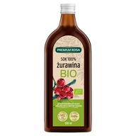 Prémiová Rosa Bio šťava priamo vylisovaná z brusníc 500 ml Prémiová Rosa Bio šťava priamo vylisovaná z brusníc 500 ml