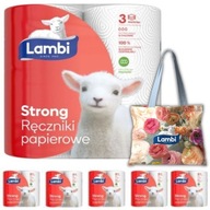Lambi Strong 3-vrstvové papierové utierky BALENIE