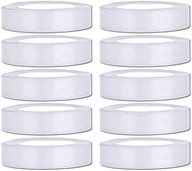 Stuha Saténová stuha 12mm x 32m /10ks Biela Biela Veľa farieb Stuha Saténová stuha 12mm x 32m /10ks Biela Biela Veľa farieb