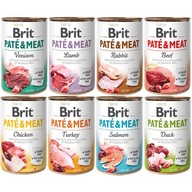 BRIT PATÉ & MEAT MIX 8 PRÍCHUTÍ 8x800g BRIT PATÉ & MEAT MIX 8 PRÍCHUTÍ 8x800g