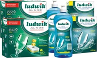 LUDWIK Ultimate 100 Leštidlo 1500ml Soľ 3kg LUDWIK Ultimate 100 Leštidlo 1500ml Soľ 3kg