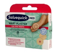 Salvequick Med Náplasti na bradavice na chodidlách 20 ks Salvequick Med Náplasti na bradavice na chodidlách 20 ks