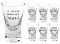 Poháre, 6 ks, gravírované, DARČEK KU DŇU OTCOV