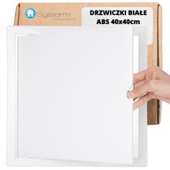 PLASTOVÉ REVÍZNE DVERE 40x40 cm BIELE ABS 400x400 mm biele revízne dvierka PLASTOVÉ REVÍZNE DVERE 40x40 cm BIELE ABS 400x400 mm biele revízne dvierka