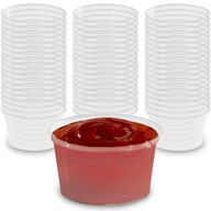 Nádoba + vrchnák 100 ml nádoby na dip omáčky 100 ks Nádoba + vrchnák 100 ml nádoby na dip omáčky 100 ks