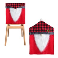 Vianočný poťah na stoličku Gnome 45x65 cm