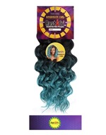 Rastafri Afrolocks Syntetické vlasové kučery na tkanie Barbados Curl GTOM/MINT Rastafri Afrolocks Syntetické vlasové kučery na tkanie Barbados Curl GTOM/MINT