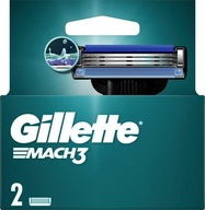 GILLETTE MACH3 NÁHRADNÉ NOŽE 2 KS GILLETTE MACH3 NÁHRADNÉ NOŽE 2 KS