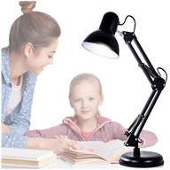 NASTAVITEĽNÁ ŠKOLSKÉ KRESLENIE STOLNÉ LAMPY E27 NASTAVITEĽNÁ ŠKOLSKÉ KRESLENIE STOLNÉ LAMPY E27