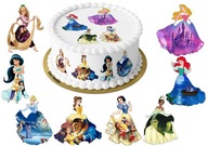 2D figúrky vyrobené z fondánu Princess 2D figúrky vyrobené z fondánu Princess