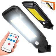 LED SOLAR LAMPA SNÍMAČ POHYBU SÚMRAK + DIAĽKOVÉ OVLÁDANIE