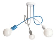 Lustrové závesné stropné svietidlo EDISON 3 loftové LED stropné svietidlá Lustrové závesné stropné svietidlo EDISON 3 loftové LED stropné svietidlá