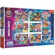 Puzzle Paw Patrol 10v1 Happy Dogs' Day Puzzle Najnovšie Trefl 96002 Puzzle Paw Patrol 10v1 Happy Dogs' Day Puzzle Najnovšie Trefl 96002