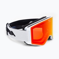 Lyžiarske okuliare Alpina Narkoja Q-Lite biela/oranžová 7265811 M