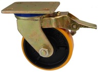Koleso 75 mm s brzdou, zváraná liatina, 300 kg Koleso 75 mm s brzdou, zváraná liatina, 300 kg