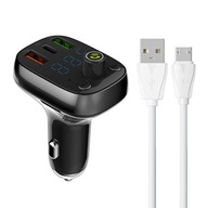 LDNIO C704Q Bluetooth FM vysielač 2xUSB-A, USB-C LDNIO C704Q Bluetooth FM vysielač 2xUSB-A, USB-C