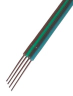 Kábel YTDWYd kábel 4x0,5mm (1) Farba pásky 10m