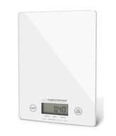 ELEKTRONICKÁ KUCHYŇSKÁ VÁHA, BIELA, LCD, PRESNÁ ELEKTRONICKÁ KUCHYŇSKÁ VÁHA, BIELA, LCD, PRESNÁ