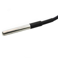 Snímač teploty DS18B20, vodotesný kábel, 3 m Snímač teploty DS18B20, vodotesný kábel, 3 m