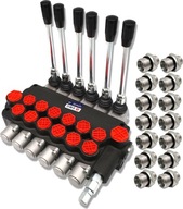 HYDRAULICKÝ DEDIČ, 6 SEKCIÍ, 80L + VSUVKA HYDRAULICKÝ DEDIČ, 6 SEKCIÍ, 80L + VSUVKA