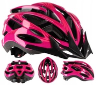 Nastaviteľná cyklistická prilba KROSS LAKI PINK L (58 - 61 cm) Nastaviteľná cyklistická prilba KROSS LAKI PINK L (58 - 61 cm)