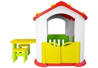 Set záhradného domčeka, stola a stoličiek pre deti