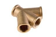 Pneumatický krížový kus mosadz 4 x 3/8” F Pneumatický krížový kus mosadz 4 x 3/8” F
