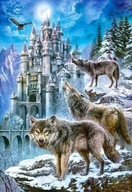 Puzzle 1500 vlkov a hrad Castorland