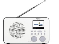 TECHNISAT VIOLA 2 C IR DAB+ batériovo-sieťové rádio Bielo-čierne TECHNISAT VIOLA 2 C IR DAB+ batériovo-sieťové rádio Bielo-čierne