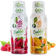 Dva sirupy FruttaMax Malina + Pomaranč zero 0,5l Dva sirupy FruttaMax Malina + Pomaranč zero 0,5l