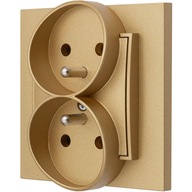 DVOJITÁ ZÁSUVKA S RÁMKOM KARLIK MINI 29/29 DVOJITÁ ZÁSUVKA S RÁMKOM KARLIK MINI 29/29