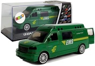 Auto Vehicle EMS Green so zvukovým a svetelným pohonom