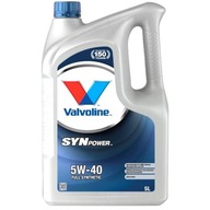 SYNTETICKÝ OLEJ VALVOLINE SYNPOWER 5W-40 5L